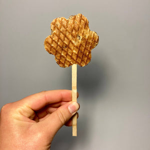 Mini Stroopwafel Lollipops: Chocolate / Heart