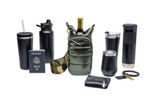 Load image into Gallery viewer, Army Green Shiny HydroBag® with Camo Strap
