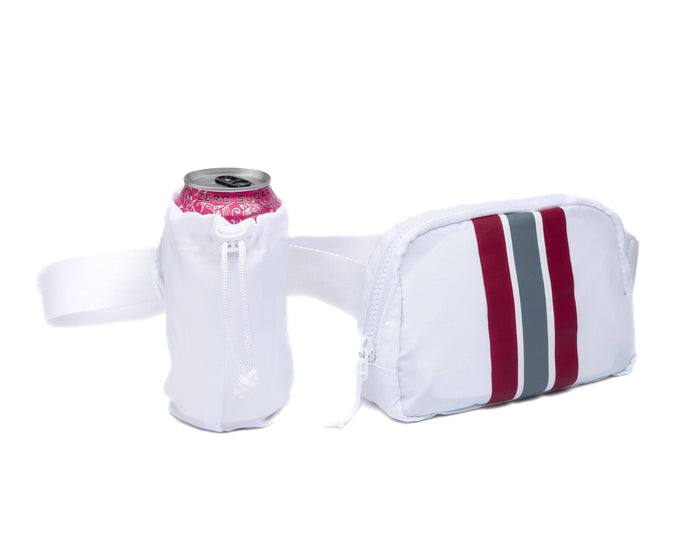 Varsity Crimson/Gray HydroBeltbag® with HydroHolster®