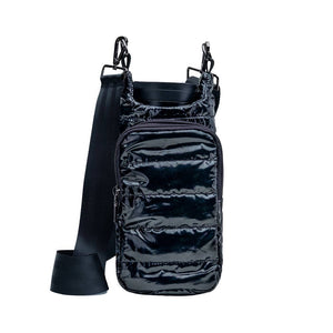 Black Glossy HydroBag®  with Black Strap