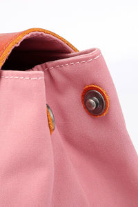 Valley Trail Coated Canvas Backpack: Pink