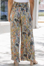 Load image into Gallery viewer, Abstract Smocked Waist Wide Leg Pants
