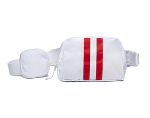 Varsity Red/White HydroBeltbag® with HydroHolster®