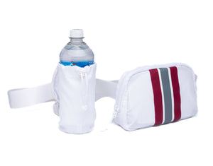 Varsity Crimson/Gray HydroBeltbag® with HydroHolster®