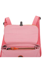 Load image into Gallery viewer, Valley Trail Coated Canvas Backpack: Pink, blue,navy
