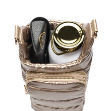 Load image into Gallery viewer, HydroBag®  HANDLE™-Gold Shiny with Vegan Leather Trim Solid - Oprah’s Favorite Things!
