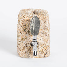 Load image into Gallery viewer, Stone Drink Dispenser: Tan / Stainless
