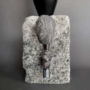 Stone Drink Dispenser: Black / Stainless