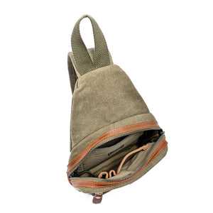 Torreya Sling Bag: Olive