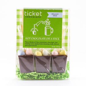 Hot Chocolate 3 Pack with Easter Eggs, Hot Cocoa - Easter: Belgian Milk